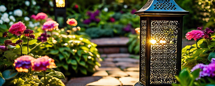 Солнечный садовый фонарь: идеальное решение для освещения вашего сада
