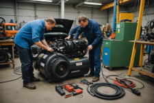 Профессиональный ремонт строительных пылесосов в Казани: восстановление работоспособности бензиновых и электрических моделей